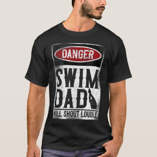 スイミング 水泳選手 危険 水泳 Tシャツ