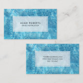 スイムインストラクタープール 名刺 (正面/裏面)