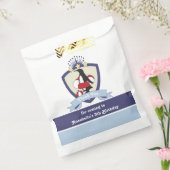 スイムクラブクレストペンギン子供の誕生日ありがとう フェイバーバッグ (封をした状態)