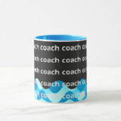 スイムコーチまたはダイブコーチマグ マグカップ (中央)