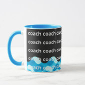 スイムコーチまたはダイブコーチマグ マグカップ (左)