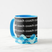 スイムコーチまたはダイブコーチマグ マグカップ (正面左)