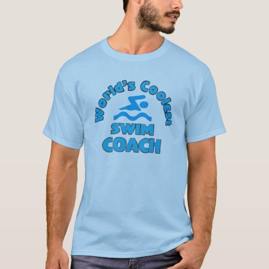 スイムコーチティーシャツ Tシャツ (正面)