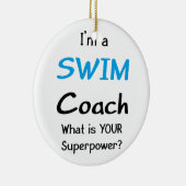 スイムコーチ セラミックオーナメント (右)