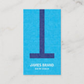 スイムコーチ 名刺 (正面)