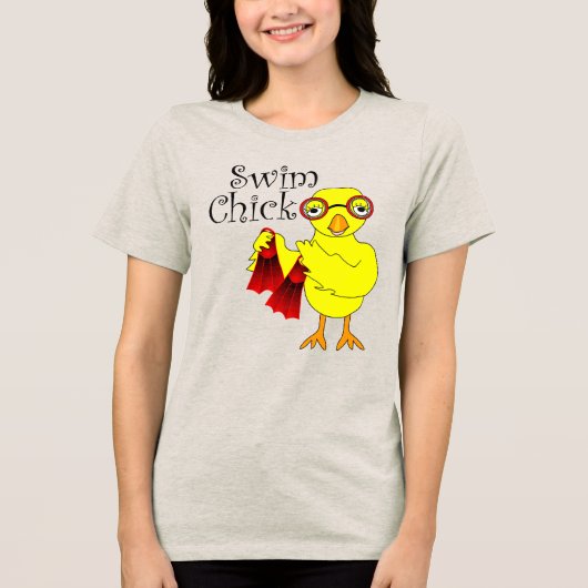 スイムシック文字 トライブレンドＴシャツ (正面)