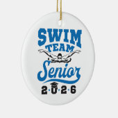 スイムチームシニア2026 セラミックオーナメント (右)