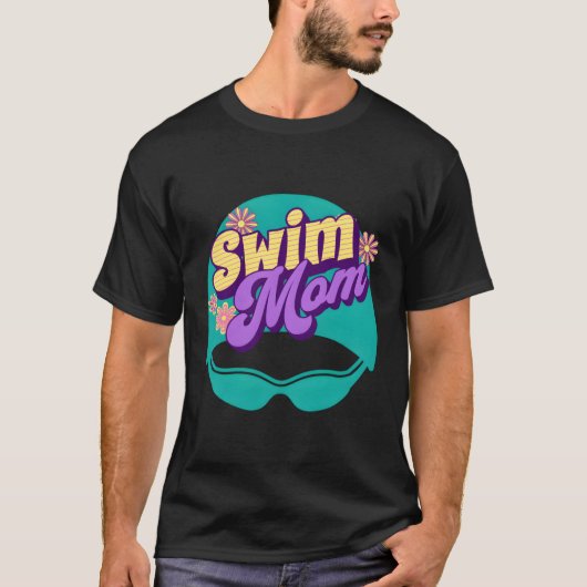 スイムチームママ Tシャツ (正面)