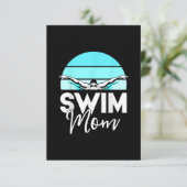 スイムチームマモマモールスクールスイミングミート泳ぐ人 エンクロージャーカード (スタンド正面)