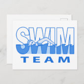 スイムチーム ポストカード (正面/裏面)