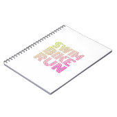 スイムバイ走ク、トライアスロン ノートブック (左側)