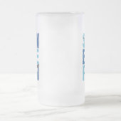 スイムバイ走ク-ヴィンテージトライアスロン フロストグラスビールジョッキ (中央)