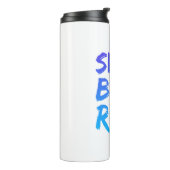 スイムバイ走素晴らしデザイン タンブラー (回転左)