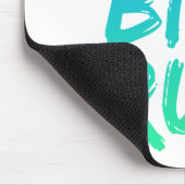 スイムバイ走素晴らしデザイン マウスパッド (コーナー)