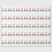 スイムバイ走 ラッピングペーパー (フラット)