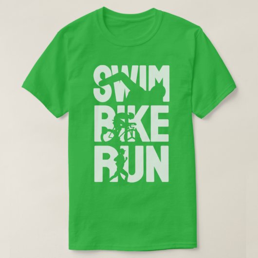 スイムバイ走 Tシャツ (デザイン正面)