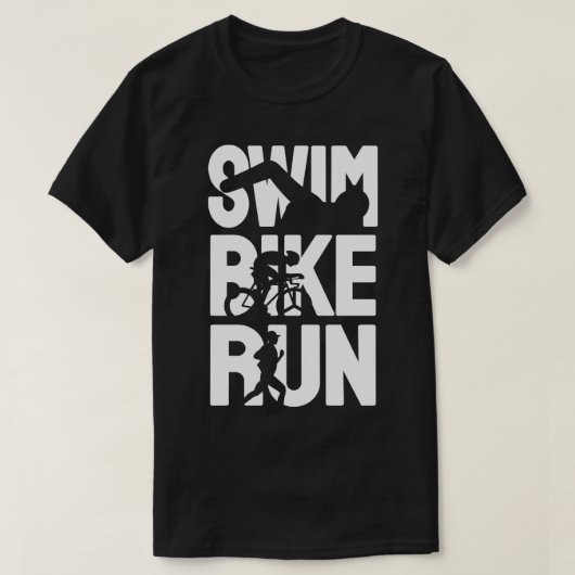 スイムバイ走 Tシャツ (デザイン正面)