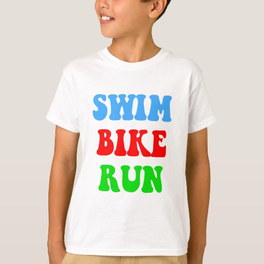 スイムバイ走 Tシャツ (正面)