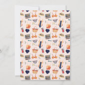 スイムバチェロレッテ週末招待状 招待状 (裏面)