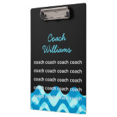 スイムパーソナライズされたコーチまたはダイビングコーチのクリップボード クリップボード (左)