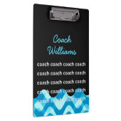 スイムパーソナライズされたコーチまたはダイビングコーチのクリップボード クリップボード (右)