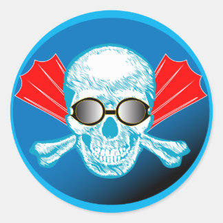 スイムライフラウンドステッカー ラウンドシール