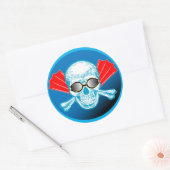 スイムライフラウンドステッカー ラウンドシール (封筒)