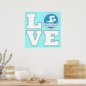 スイムラブスイミングとダイビングカスタマイズ ポスター (キッチン)