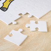 スイムリング&サングラスとビーチキリン ジグソーパズル (側面)