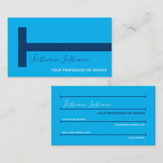 スイムレーン泳ぐコーチ泳ぐトレーナースイミングプールb 名刺 (正面/裏面)