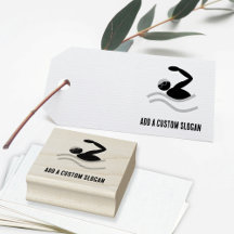 スイムロゴ – Water Sports & カスタムフィットネス用文字