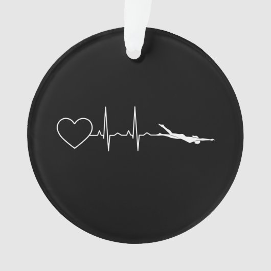 スイム – スイミングハートビート オーナメント (正面)