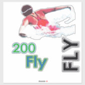 スイム – 200フライ シール (シート)