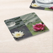 スイリかわいらしー スクエアペーパーコースター (アングル)