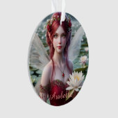 スイリーに咲く美しい7月の妖精 オーナメント (正面)