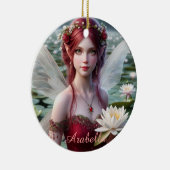 スイリーに咲く美しい7月の妖精 セラミックオーナメント (右)