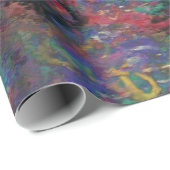 スイリーグリーンポンドクロードモネダークフローラ ラッピングペーパー (ロールコーナー)