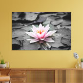 スイレンで包んだキャンバス キャンバスプリント (インサイチュ (リビング))