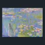 スイレンとネコOscar-Claude Monet ポスター<br><div class="desc">個展"メラノ美術館2009"出品作品</div>