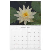 スイレンのカレンダー カレンダー (1月 2026)
