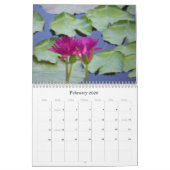 スイレンのカレンダー カレンダー (2月 2026)