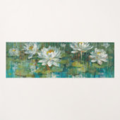 スイレンの池 ヨガマット (正面(横))
