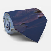 スイレンの浮いている葉のタイ ネクタイ (ロール)