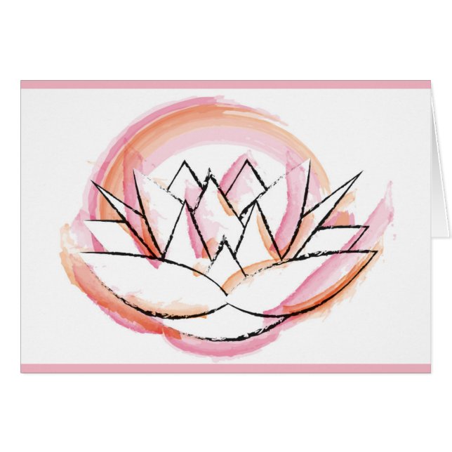 スイレンカード (正面横)