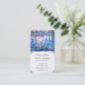 スイレンクロード・モネ 名刺 (スタンド正面)