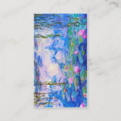 スイレンクロード・モネ 名刺 (裏面)