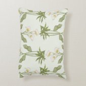 スイレン型アクセント枕 アクセントクッション (裏面(縦))