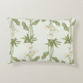 スイレン型アクセント枕 アクセントクッション (裏面)