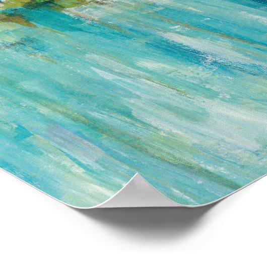 スイレン池 ポスター (角)