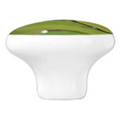 スイレン花 セラミックノブ (側面)